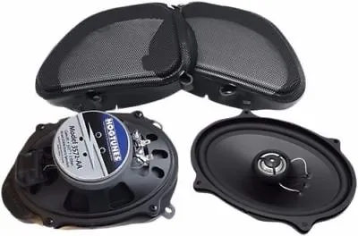 New Hogtunes 5 X7  Front Speakers And Grills For Harley '06-'13 Road Glide  • $149.95