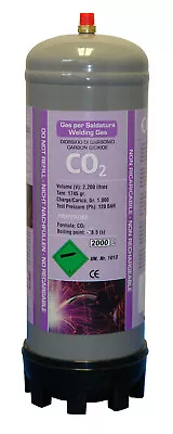 CO2 Gas Bottle 220ltr For MIG Welding - Disposable Cylinder • £37