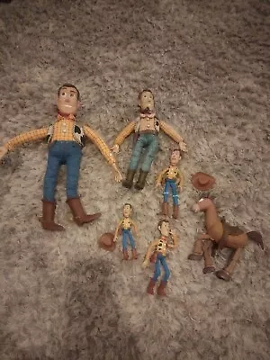 £20 • Buy Toy Story Woody Bundle Thinkway With Bullseye Some Damage See Photos Sounds Work
