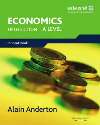 A Level Economics For Edexcel: A Level. Student Book Mr Alain Anderton Used; G • £3.36