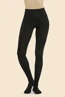 Ladies Thick Super Soft BLACK FOOTLESS Winter Tight Mopas #008A • $11.90