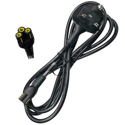Genuine Laptop Charger Universal Power Cable Lead CORD 2M 3 Pin-UK Plug New MND • £5.35
