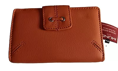 My Big Fat Leather Rio Cardex Wallet  Orange • $27.30