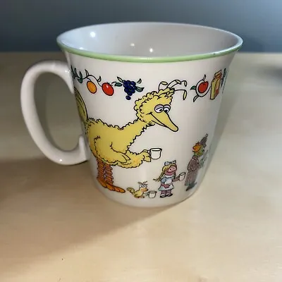 Vintage 1976 CTW Gorham Fine China Japan Sesame Street Cup Mug Muppets  • $12.50