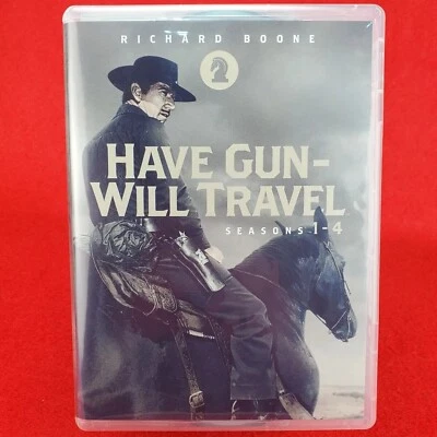 $14.90 • Buy Have Gun Will Travel: Seasons 1-4 (DVD) Richard Boone 25 Disc Set 1957-1961