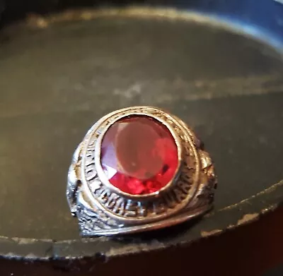 Vintage United States Coast Guard Ring Sterling • $38