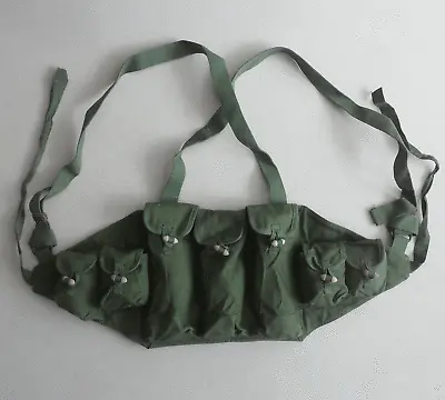 Chinese Military Type 56 Mag Ammo Pouch Field Assault Chicom Type56 Chest Rig • $15.79