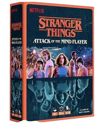 $19.99 • Buy NEW Netflix Stranger Things: Attack Of The Mindflayer Family Card Game SEALED