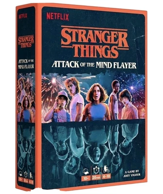 $19.99 • Buy NEW Netflix Stranger Things: Attack Of The Mindflayer Family Card Game SEALED