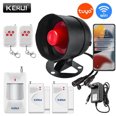 Wireless Wifi Tuya Smart Security Alarm System Home Burglar Door Sensor Detector • $35.89