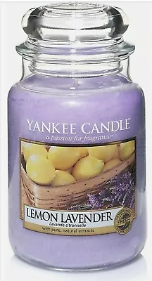 Yankee Candle Lemon Lavender Large Classic Jar - 623g.  • £29.99