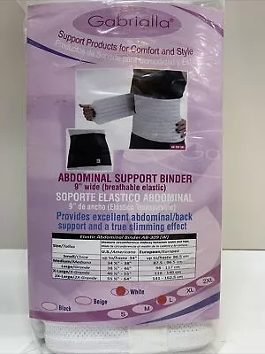 GABRIALLA Breathable Slimming Abdominal Support Binder - 9  Wide: AB-309 Large • $18.19