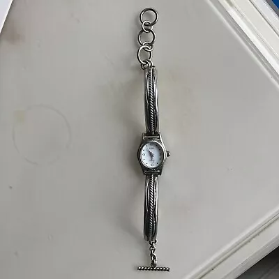 Native American Navajo  STERLING SILVER Woman’s Watch EC Eddie Chee STERLING • $75