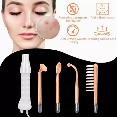 4 In 1 Facial Massage Darsonval Spot Acne Remove Face Hair Body Spa Skin Care • $33.72