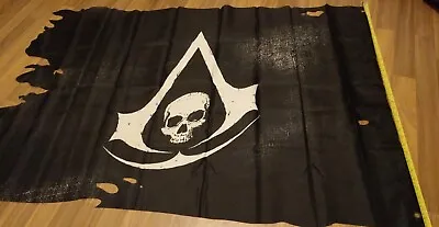£29.99 • Buy Assassin's Creed Black Flag Black Chest Collector's Edition Flag