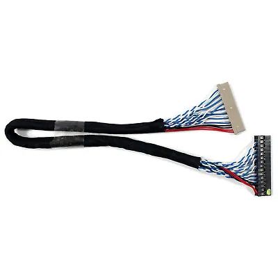 LVDS CABLE DF14 20P 2ch 6bit For 12  15  LCD Screen • $5.99