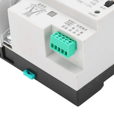 £35.94 • Buy Automatic Transfer Switch Din Rail Mounted 2P Power Distribution Control 230V