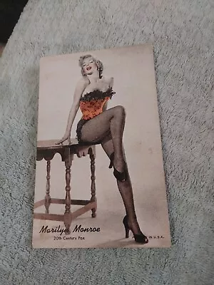 Original 1950s Marilyn Monroe Exhibit Card 20th Century Fox • $20