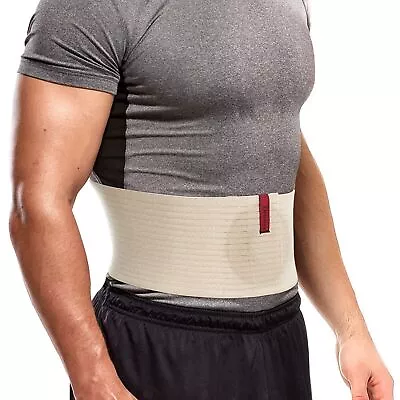 Umbilical Navel Hernia Belt For Men And Women/Abdominal Support Binder With Pad • £14.21