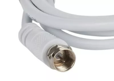 £3.25 • Buy F Plug Satellite Lead Dish Digital Coax Cable To Sky Q Box TV Video Lead 