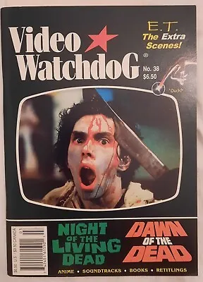 VIDEO WATCHDOG # 38 Night Of The Living Dead Dawn Of The Dead ET • £10.99