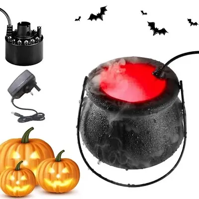 Smoking Halloween Party Cauldron Spooky Led Smoke • £19.99