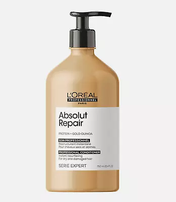 L'Oreal Professional Serie Expert Absolut Repair Protein CONDITIONER Large 750ml • £20.70