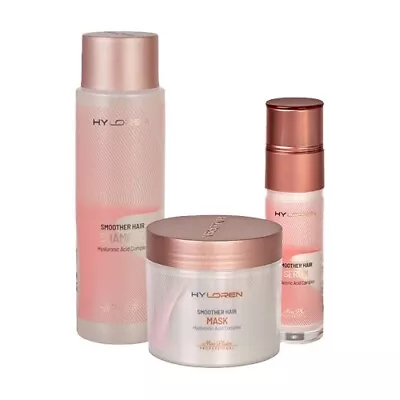 Mon Platin HyLoren Kit Shampoo + Hair Mask + Hair Serum - Smoother Hair • $108