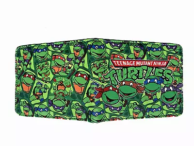 Ninja Turtles Wallet Purse Mens Kids TMNT Movie Cartoon Arcade Retro Gaming AUS • $29.95