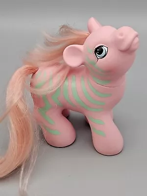 Vintage Hasbro G1 My Little Pony Pony Friend Zig Zag The Zebra 1987 • $17.95