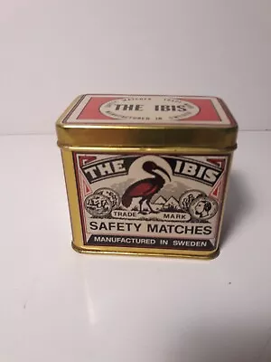 Collectable Tin Box 'the Ibis Safety Matches' • $5