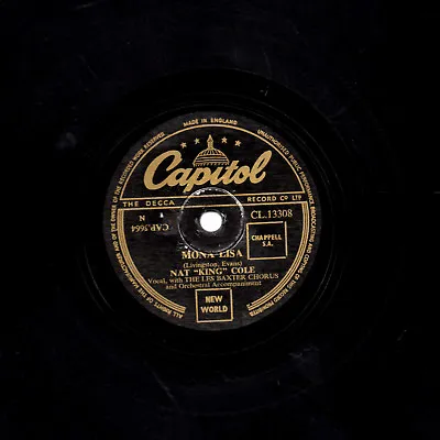 Nat King Cole 78 Mona Lisa / Baby Wont You Say You Love Me Capitol Cl 13308 E • $19.04
