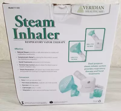 Veridian Steam Inhaler   Hot Steam Facials  New In Box • $35