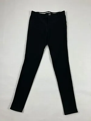 $7.14 • Buy Women's Devon Aire Breeches Pants Size S Small Black Ribbed Leather Inserts #906