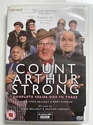 Count Arthur Strong - Complete Series 1-3 (uk Dvd 2017) • £13.50