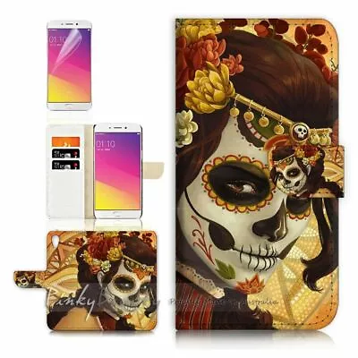 Circus Mask TPU Phone Wallet Case Cover For Optus X Start 2  - 21398 • $13.99