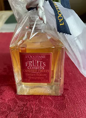 L'occitane Candied Fruits Home Perfume Parfum Spray W/bulb Mist/spray 3.4 Oz New • $22.99