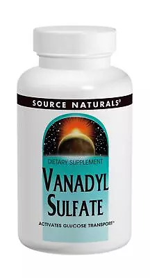Source Naturals Vanadyl Sulfate 10 Mg 100 Tabs • $13.72