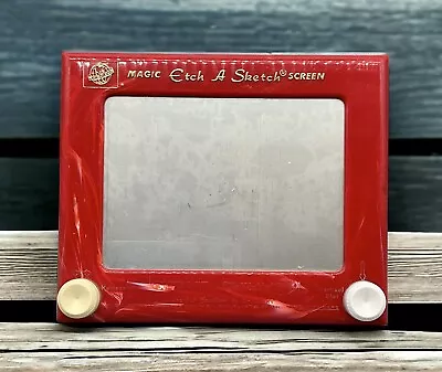 Vintage Original Ohio Art 505 Etch A Sketch Magic Screen Toy Red Working • $16.95