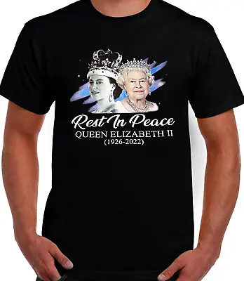 SOUVENİR OF LONDON ENGLAND GIFT Queen Elizabeth II ART DESIGN UNISEX T.SHIRT. • £9.49