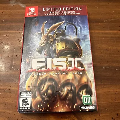 F.I.S.T. FORGED IN SHADFOW TORCH LIMITED EDITION  FOR NITENDO SWITCH Near Mint • $29