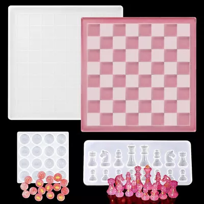 £5.99 • Buy Crystal Chess Silicone Pendant Jewelry Mould Resin Epoxy Casting Mold Craft DIY,