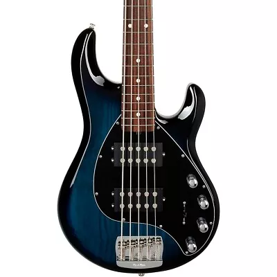 Ernie Ball Music Man StingRay5 Special HH 5-String Bass Guitar Pacific Blue Brst • $2799