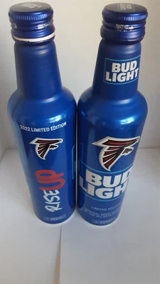 $6.49 • Buy Bud Light  Altanta Falcons  Kickoff  2023 & 2022 Aluminum  16 .oz Top Open Empty