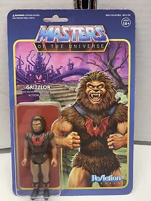 Masters Of The Universe ReAction Grizzlor Figure Super7 • $19.99