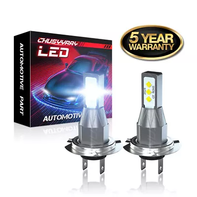 2pc H7 LED Headlight White Bulbs For Suzuki GSXR600 GSXR750 2001 2004-2006 2007 • $16.99