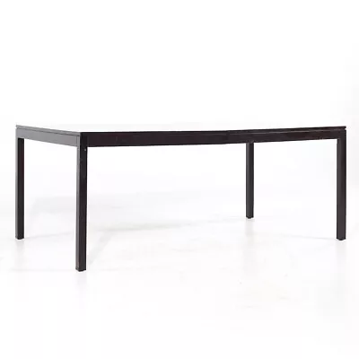 Milo Baughman For Directional Mid Century Inlaid Dining Table With 2 Leaves • $6347
