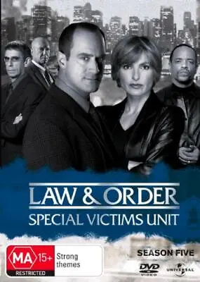 Law And Order - Special Victims Unit : Season 5 (Box Set DVD 2003) • $6.52