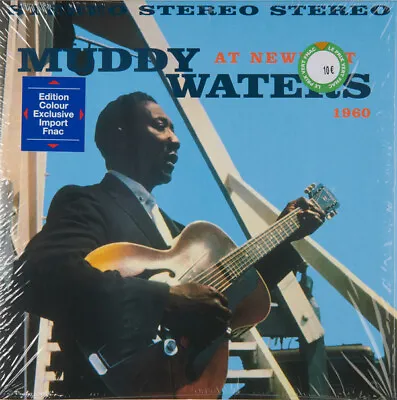 MUDDY WATERS-At Newport 1960 (Cyan Blue Vinyl)-Vinyl Lp-Brand New/Still Seale... • $22.47