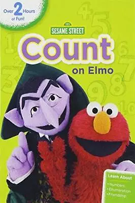 Sesame Street: Count On Elmo - DVD By Ryan Dillon - VERY GOOD • $5.85